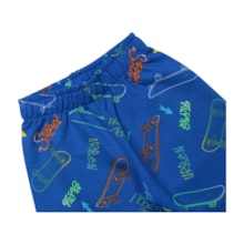 Conjunto Masculino Regata Estampa Skateboarding e Bermuda Moletinho 1001343 - Kyly
