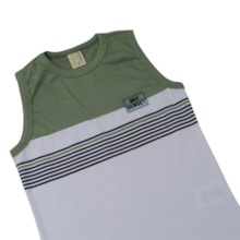 Conjunto Masculino Regata Listras e Bermuda Moletinho 15287 - Hrradinhos