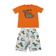 Conjunto Masculino Sortido Camiseta e Bermuda Moletinho 9001597 - Pipa