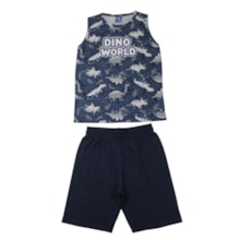 Conjunto Masculino Sortido Regata e Bermuda Moletinho 9002901 - Pipa