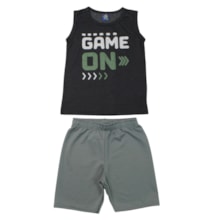 Conjunto Masculino Sortido Regata e Bermuda Moletinho 9002958 - Pipa