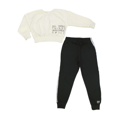 Conjunto Moletom com Pelúcia Smile 251637 - Elian