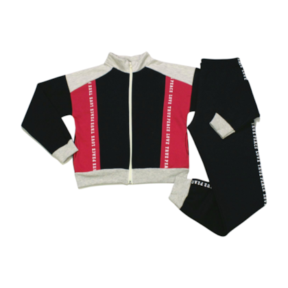 Conjunto Moletom Feminino Peace 60981 - Kely Kety 