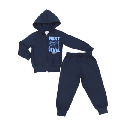 Conjunto Moletom Masculino Aberto Estampado Next 2638 - Be Fun