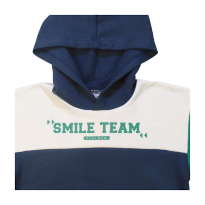 Conjunto Moletom Masculino Capuz Smile 17623 - Abrange