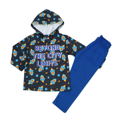Conjunto Moletom Masculino com Capuz Sortido