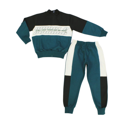 Conjunto Moletom Masculino com Zíper Though 28479 - Angerô