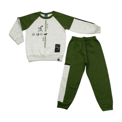 Conjunto Moletom Masculino Planetas 62793 - Rei Rex 