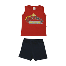 Conjunto Regata e Bermuda Moletinho Explorer 60659 - Marlan