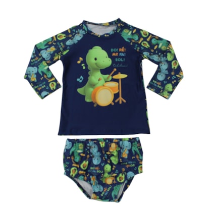 Conjunto Sunga Estampado Dino 44012 - Kamylus