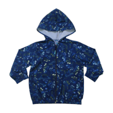 Jaqueta Corta Vento Masculina Estampa Dino 45744 - Rei Rex 