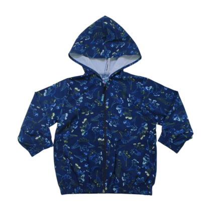 Jaqueta Corta Vento Masculina Estampa Dino 45744 - Rei Rex 