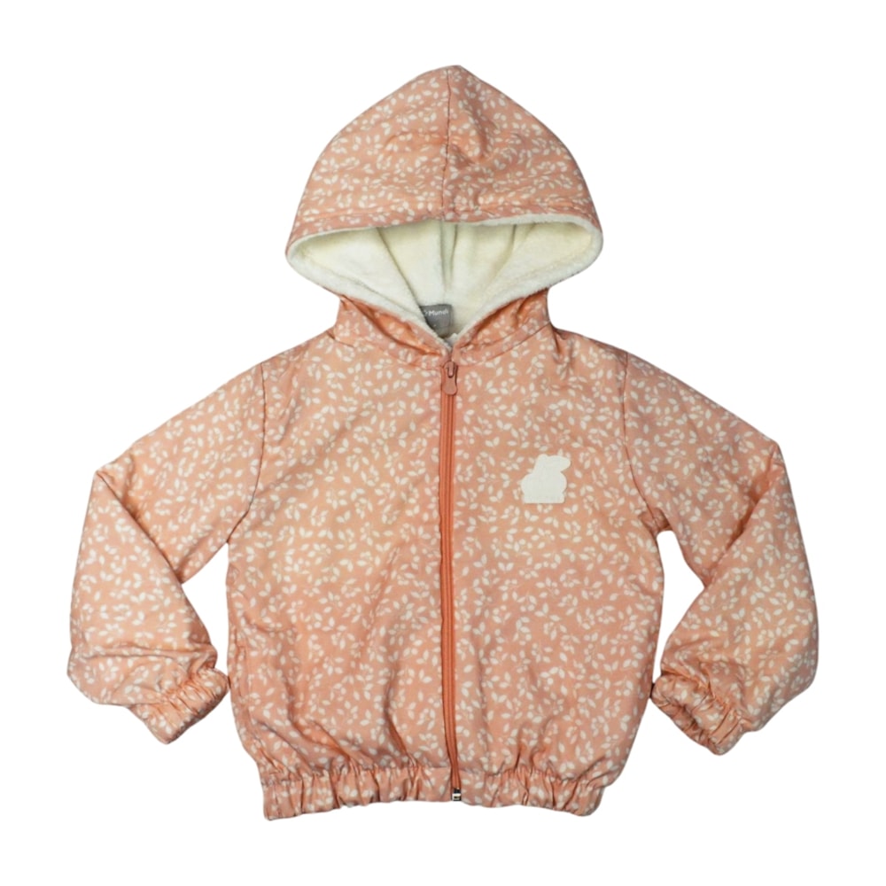 Jaqueta Feminina Tactel Estampada com Pêlo 56635 - Brandili Mundi