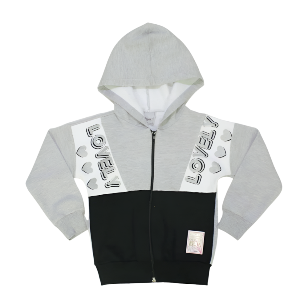 Jaqueta Moletom Flanelada 22154 Feminina Love Angerô