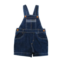 Jardineira Jeans Curta Masculina 2920 - Junior Club