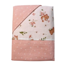 Jogo de Lençol Americano Estampas Sortidas 3 Peças 34051 - Bublim Sonhos