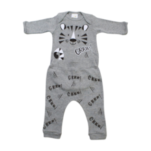 Kit Body e Mijão Feminino Estampado Tigre 1196/97 - Bebê Precioso