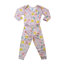Kit Body Manga Longa e Mijão Térmico Sortido 2 Peças  0085 - Everly 