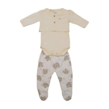 Kit Colan Regata, Mijão e Casaco Estampa Ovelha 3 Peças 0306170 - Estilinho