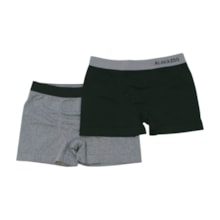 Kit Cuecas Boxer Sem Costura 2 Peças 00523 - Alakazoo 