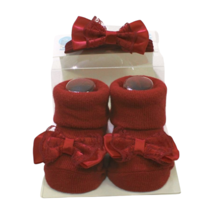 Kit Festinha Meia com Faixa Cabelo 2 Peças 300487 - Pimpolho 