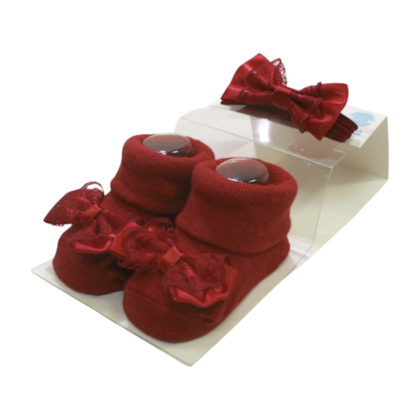 Kit Festinha Meia com Faixa Cabelo 2 Peças 300487 - Pimpolho 