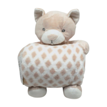 Kit Manta Microfibra e Almofada Ursa Rose 11338 - Bene Casa Baby 