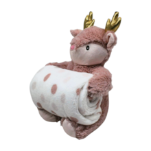 Kit Manta Microfibra Premium com Bichinho de Pelúcia Usa Rosa 11337 - Bene Casa Baby