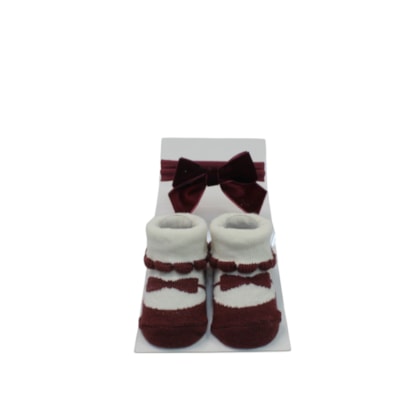 Kit Meia Feminina com Faixa 301526 RN - Pimpolho