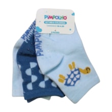 Kit Meias Masculina Sortidas 3 Peças 300791 - Pimpolho