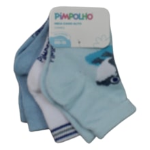 Kit Meias Masculina Sortidas 3 Peças 301145 00 ao 15- Pimpolho