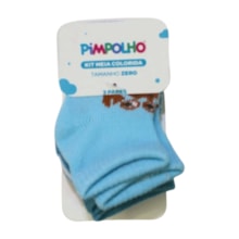 Kit Meias Masculino Sortidas 3 Peças 300785 - Pimpolho