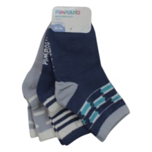 Kit Meias Masculino Sortidas 3 Peças 301151 26/30  - Pimpolho