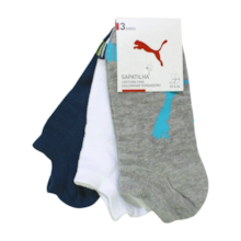 Kit Meias Sapatilha Sortidas 3Pares  2740 - Puma