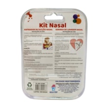 Kit Nasal Seringa e Aspirador 2468 - Vila Toy  