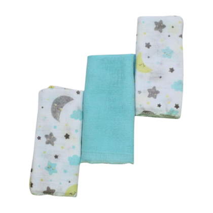 Kit Pano de Boca 3 Peças Sortido 58008 - Bercinho