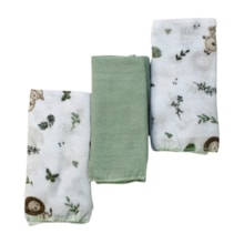 Kit Pano de Boca 3 Peças Sortido 58008 - Bercinho