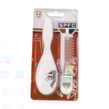 Kit Pente e Escova São Paulo 2 Peças 0366 - Kids GoL