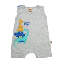 Macacão Banho de Sol  Masculino Estampa Dino 8940 - Livy 