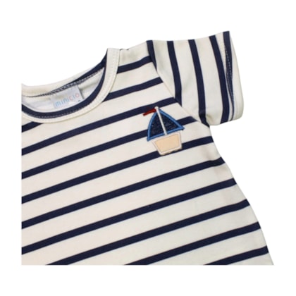 Macacão Curto Masculino Barco 20210 - Miniclo  