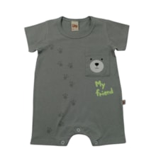 Macacão Curto Masculino Estampa Urso 9933 - Livy