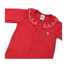 Macacão Feminino Malha Longo Babado Gola - 101177 - Sonho Mágico