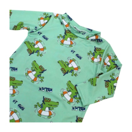 Macacão Longo  Masculino Térmico Estampado Jacaré 8207 - By Gus 