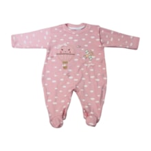 Macacão Longo Suedine Feminino Balão 1255 - Nilly Baby