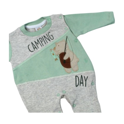 Macacão Longo Suedine Masculino Camping 1259 - Nilly Baby