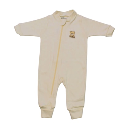 Macacão Longo Suedine Urso Bordado 0201483 - Estilinho