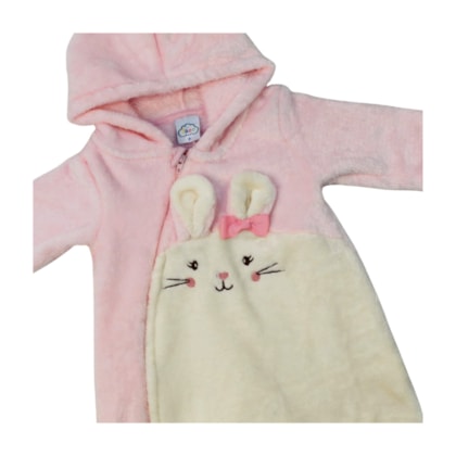 Macacão Pelúcia Carinha Feminino 34031 - Iaze