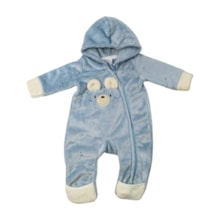 Macacão Pelúcia Carinha Masculino  34109 - Iaze