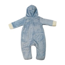 Macacão Pelúcia Carinha Masculino  34109 - Iaze