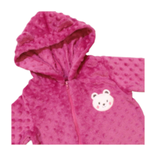 Macacão Pelúcia Feminino Urso Bordado 23118 - Rollu 